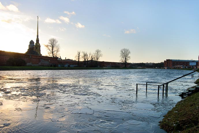 Петербург зимой